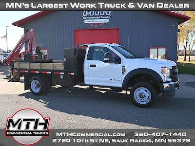 Used 2022 Ford F-550 Regular Cab Flatbed Truck for sale #CD17490 - photo 1