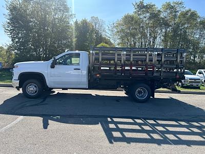 New 2025 Chevrolet Silverado 3500 Regular Cab 4x4 Walsh Equipment Stake Bed for sale #CP39766 - photo 2