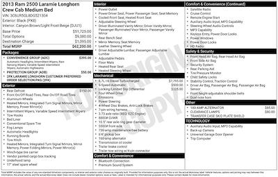 Used 2013 Ram 2500 Laramie Crew Cab for sale #P42177A - photo 2