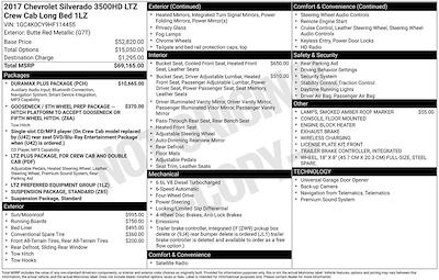 2017 Chevrolet Silverado 3500 Crew Cab 4WD Pickup for sale #P42298A - photo 2