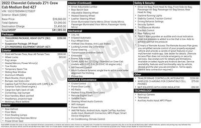 Used 2022 Chevrolet Colorado Z71 Crew Cab for sale #P42491A - photo 2