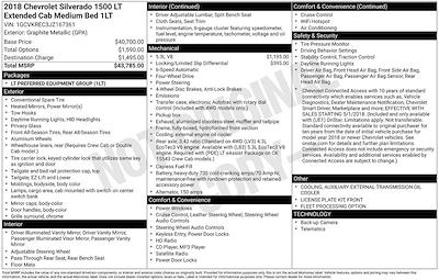 Used 2018 Chevrolet Silverado 1500 - photo 1