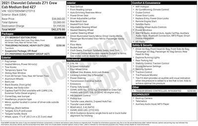 Used 2021 Chevrolet Colorado - photo 1