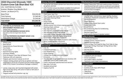 2020 Chevrolet Silverado 1500 Crew Cab 4WD Pickup for sale #N29283A - photo 2