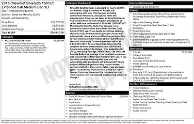 2015 Chevrolet Silverado 1500 Double Cab RWD Pickup for sale #N29411AA - photo 2