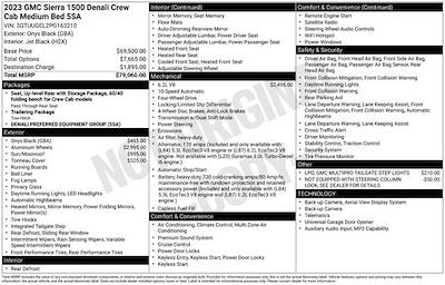 Used 2023 GMC Sierra 1500 Denali Crew Cab for sale #NM4001A - photo 2