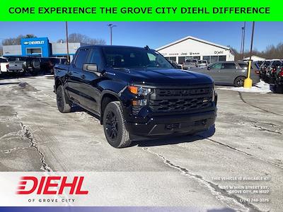 New 2025 Chevrolet Silverado 1500 Custom Crew Cab 4x4 Pickup for sale #25GG2232 - photo 1