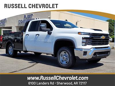 2024 Chevrolet Silverado 2500 Double Cab 4WD, CM Truck Beds TMX Model Flatbed Truck for sale #24568 - photo 1