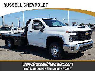 2024 Chevrolet Silverado 3500 Regular Cab 4WD, CM Truck Beds RD Model Flatbed Truck for sale #24570 - photo 1