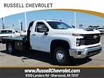 2024 Chevrolet Silverado 3500 Regular Cab 4WD, CM Truck Beds RD Model Flatbed Truck for sale #24570 - photo 1