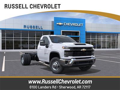 New 2025 Chevrolet Silverado 3500 Work Truck Regular Cab 4WD Cab Chassis for sale #25559 - photo 1