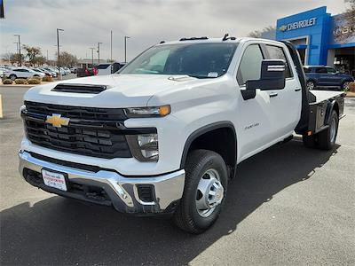 New 2025 Chevrolet Silverado 3500 Work Truck Crew Cab 4x4 CM Truck Beds Flatbed Truck for sale #SF184886 - photo 1