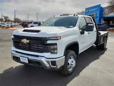 New 2025 Chevrolet Silverado 3500 Work Truck Crew Cab 4x4 CM Truck Beds Flatbed Truck for sale #SF186912 - photo 1