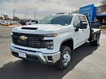 New 2025 Chevrolet Silverado 3500 Work Truck Crew Cab 4x4 CM Truck Beds Flatbed Truck for sale #SF186912 - photo 1