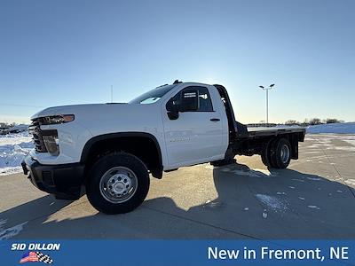 New 2024 Chevrolet Silverado 3500 Work Truck Regular Cab 4WD Flatbed Truck for sale #1T241914 - photo 1