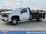 2024 Chevrolet Silverado 3500 Regular Cab 4WD, Knapheide PGTD Gooseneck Flatbed Truck for sale #1T24741 - photo 1