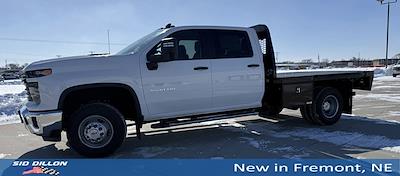 New 2025 Chevrolet Silverado 3500 Work Truck Crew Cab 4WD Flatbed Truck for sale #1T25810 - photo 1