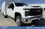 New 2026 Chevrolet Silverado 3500 Work Truck Crew Cab 4WD Enclosed Service Body for sale #1T26211 - photo 11
