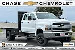 2023 Chevrolet Silverado 5500 Crew Cab DRW 4WD, Harbor Flatbed Truck for sale #23T1030 - photo 3