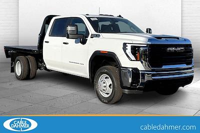 2026 GMC Sierra 3500 Crew Cab DRW 4WD Flatbed Truck for sale #F12544 - photo 1