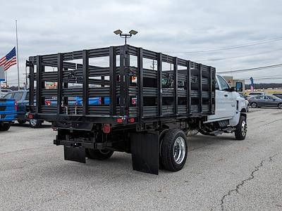 2023 Chevrolet Silverado 5500 Crew Cab DRW 4x4, SH Truck Bodies Stake Bed for sale #9402T - photo 2