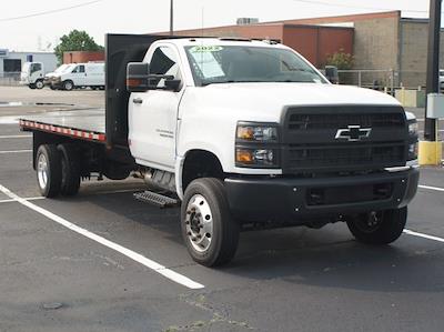 2022 Chevrolet Silverado 5500 Regular Cab DRW 4x4 Flatbed Truck for sale #2668ZX - photo 1