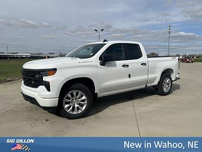 New 2025 Chevrolet Silverado 1500 Custom Double Cab 4WD Pickup for sale #5C3495 - photo 1