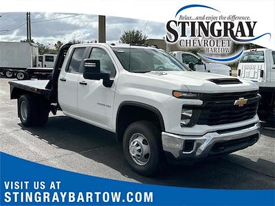 2024 Chevrolet Silverado 3500 Double Cab 4WD, Flatbed Truck for sale #RF282174 - photo 1