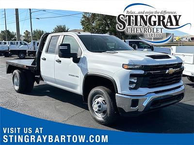 2024 Chevrolet Silverado 3500 Double Cab 4WD, Flatbed Truck for sale #RF283182 - photo 1