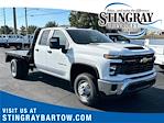 2024 Chevrolet Silverado 3500 Double Cab 4WD, Flatbed Truck for sale #RF283182 - photo 1