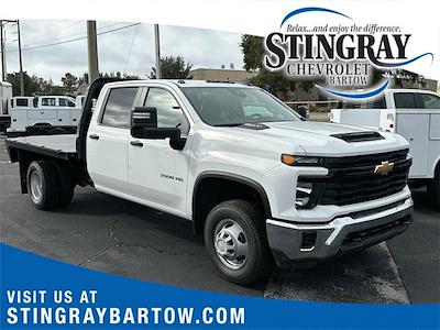 2024 Chevrolet Silverado 3500 Crew Cab 4WD, Knapheide PGTB Utility Gooseneck Flatbed Truck for sale #RF428633 - photo 1