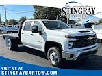 2025 Chevrolet Silverado 3500 Crew Cab 4WD, Knapheide PGTB Utility Gooseneck Flatbed Truck for sale #SF119061 - photo 1