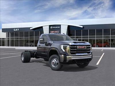 New 2025 GMC Sierra 3500 Pro Regular Cab 4WD 84 CA Cab Chassis for sale #047413 - photo 1