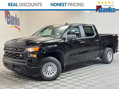 New 2025 Chevrolet Silverado 1500 Work Truck Crew Cab 4WD Pickup for sale #51850 - photo 1