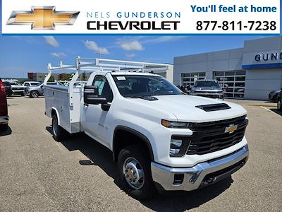 New 2024 Chevrolet Silverado 3500 Work Truck Regular Cab 4WD 9' Royal Service Truck for sale #76928 - photo 1