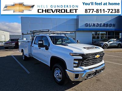 2024 Chevrolet Silverado 3500 Crew Cab 4WD, Reading Classic II Aluminum Service Truck for sale #77179 - photo 1