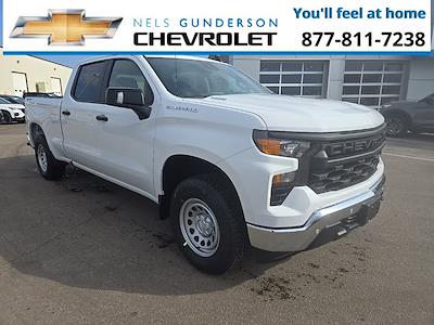 New 2025 Chevrolet Silverado 1500 Work Truck Crew Cab 4WD Pickup for sale #77440 - photo 1