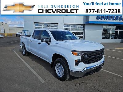 New 2025 Chevrolet Silverado 1500 Work Truck Crew Cab 4WD Pickup for sale #77446 - photo 1