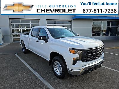 New 2025 Chevrolet Silverado 1500 Work Truck Crew Cab 4WD Pickup for sale #77526 - photo 1