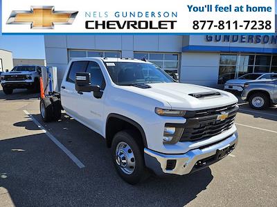 New 2025 Chevrolet Silverado 3500 Work Truck Crew Cab 4WD 60 CA Cab Chassis for sale #77565 - photo 1