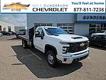 New 2025 Chevrolet Silverado 3500 Work Truck Regular Cab 4WD Flatbed Truck for sale #77679 - photo 1