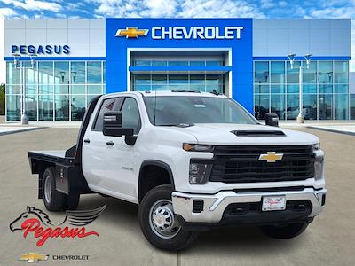 2025 Chevrolet Silverado 3500 Crew Cab DRW 4x4 Flatbed Truck for sale #C250361 - photo 1