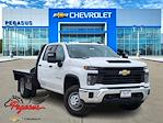 2025 Chevrolet Silverado 3500 Crew Cab DRW 4x4 Flatbed Truck for sale #C250361 - photo 1