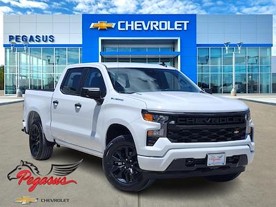 New 2025 Chevrolet Silverado 1500 Custom Crew Cab Pickup for sale #C250399 - photo 1