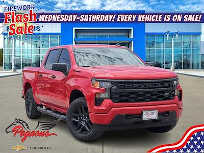 New 2025 Chevrolet Silverado 1500 Custom Crew Cab 4WD Pickup for sale #C250525 - photo 1