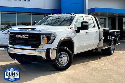 New 2025 GMC Sierra 3500 Pro Crew Cab 4WD Flatbed Truck for sale #21367 - photo 1