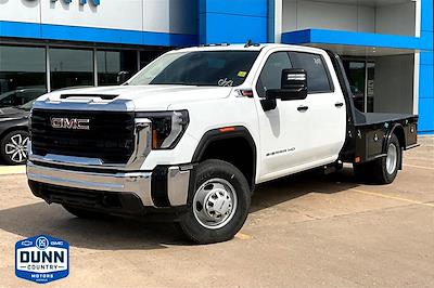 New 2025 GMC Sierra 3500 Pro Crew Cab 4WD Flatbed Truck for sale #21399 - photo 1