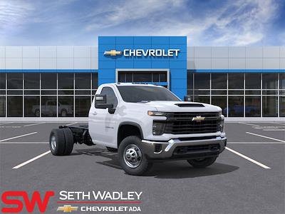 New 2025 Chevrolet Silverado 3500 Work Truck Regular Cab 4x4 Cab Chassis for sale #SF109402 - photo 1