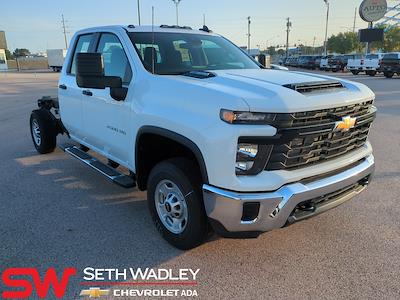 New 2025 Chevrolet Silverado 2500 Work Truck Double Cab 4x4 55 CA Cab Chassis for sale #SF187480 - photo 1