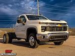 New 2025 Chevrolet Silverado 3500 LT Regular Cab 4x4 60 CA Cab Chassis for sale #SF275813 - photo 1